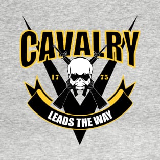 Cavalry Leads The Way Army T-Shirt